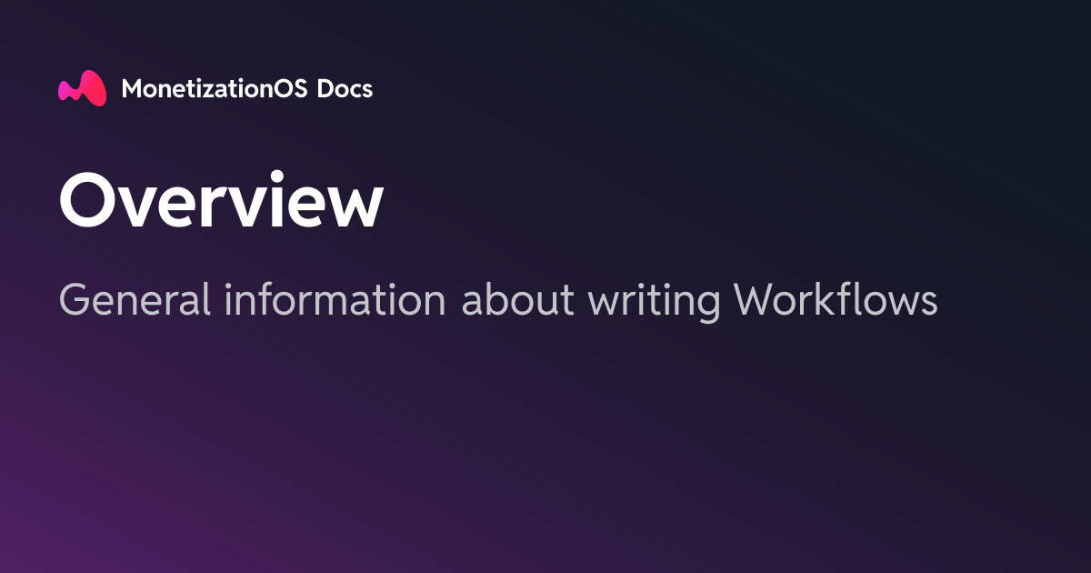 Overview · MonetizationOS Docs